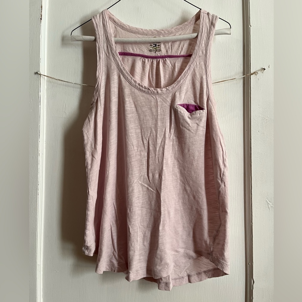 Lilac Tommy Hilfiger Flowy Tank Top, Sized L